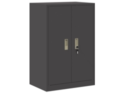 Mueble de almacenaje negro 60 x 40 x 90 cm Acero MAISON EXCLUSIVE