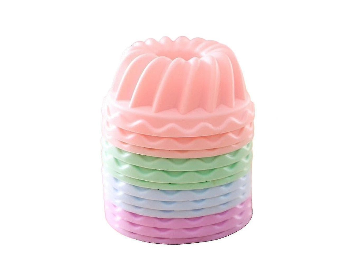 Moldes Para Tartas, Muffins De Silicona, 12 Unidades Chaberlu
