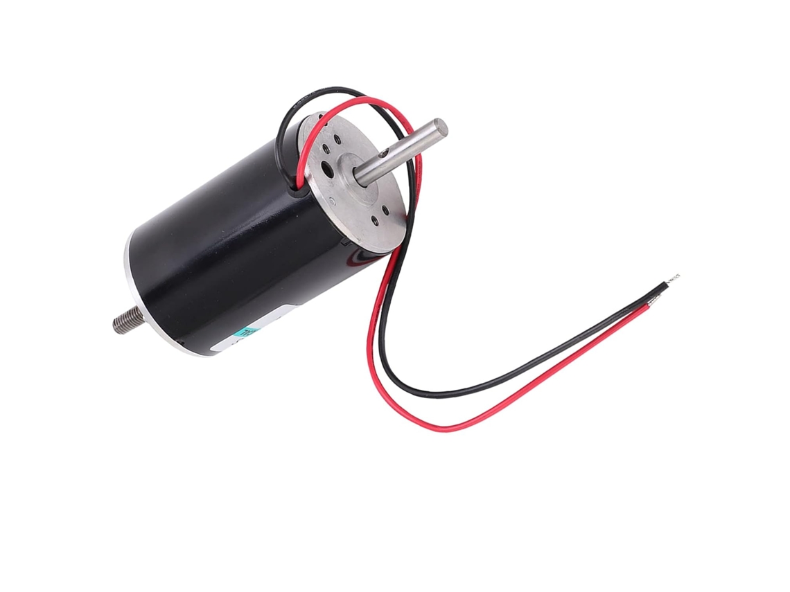 Motor De Cc De Alta Velocidad De 80 W Con Salida De Doble Eje, Giro En Sentido Horario/antihorario.