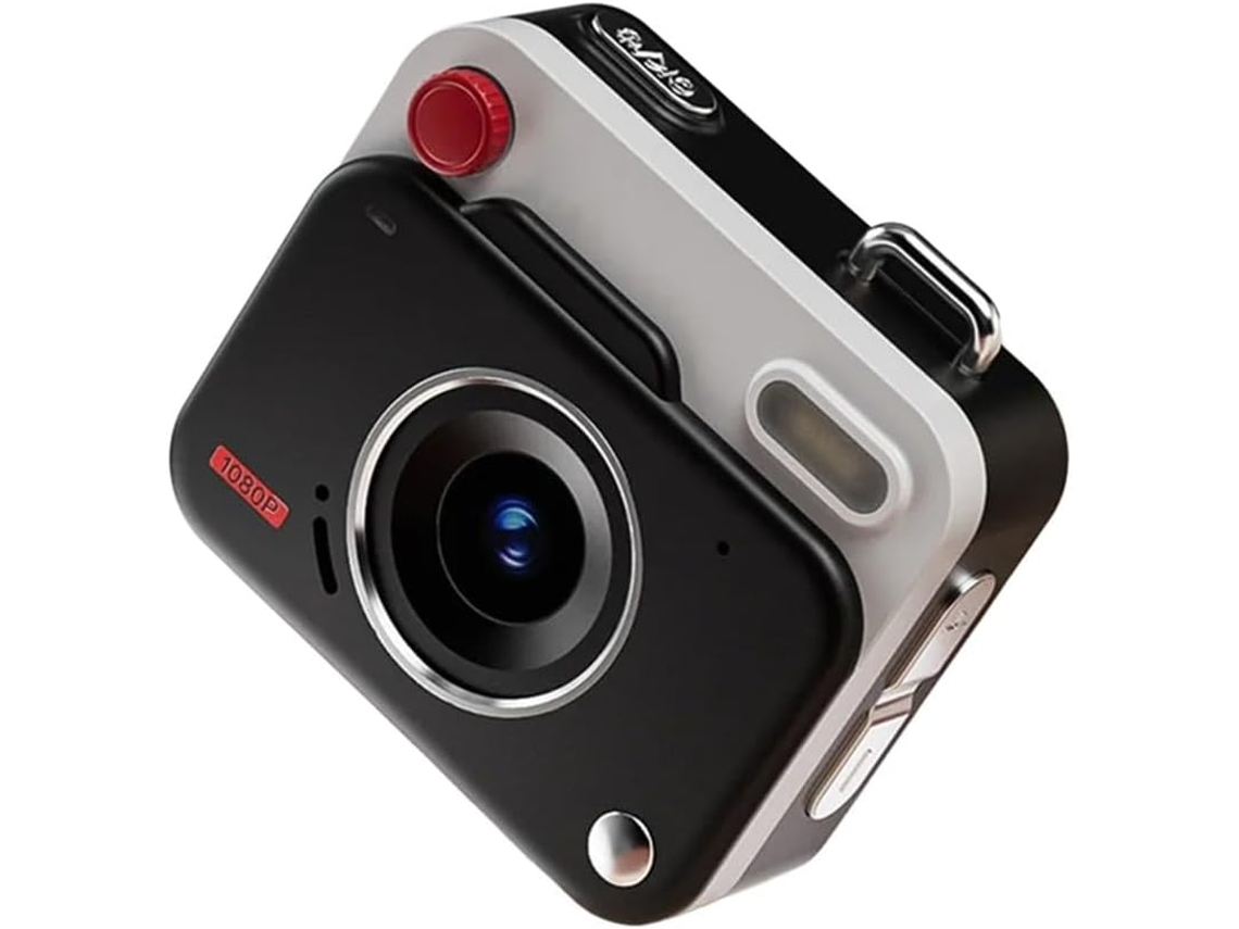 Minicámara Retro, 8mp, Vídeo Hd 1080p, Compacta, Ideal Para Estudiantes Y Viajes, Ranura Para Tarjeta Tf.