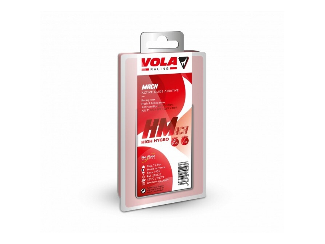 Cera para carreras de esquí Vola HMach 80 g