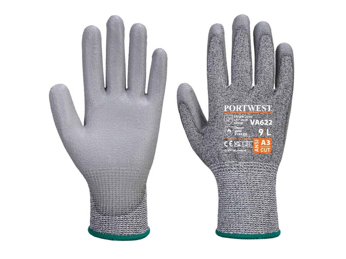 Guante Vending Anti-corte Mr - Protección Y Comodidad Gris / Xs