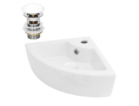 Lavabo ML-DESIGN (46 x 33 x 13 - Cerámica - Blanco)