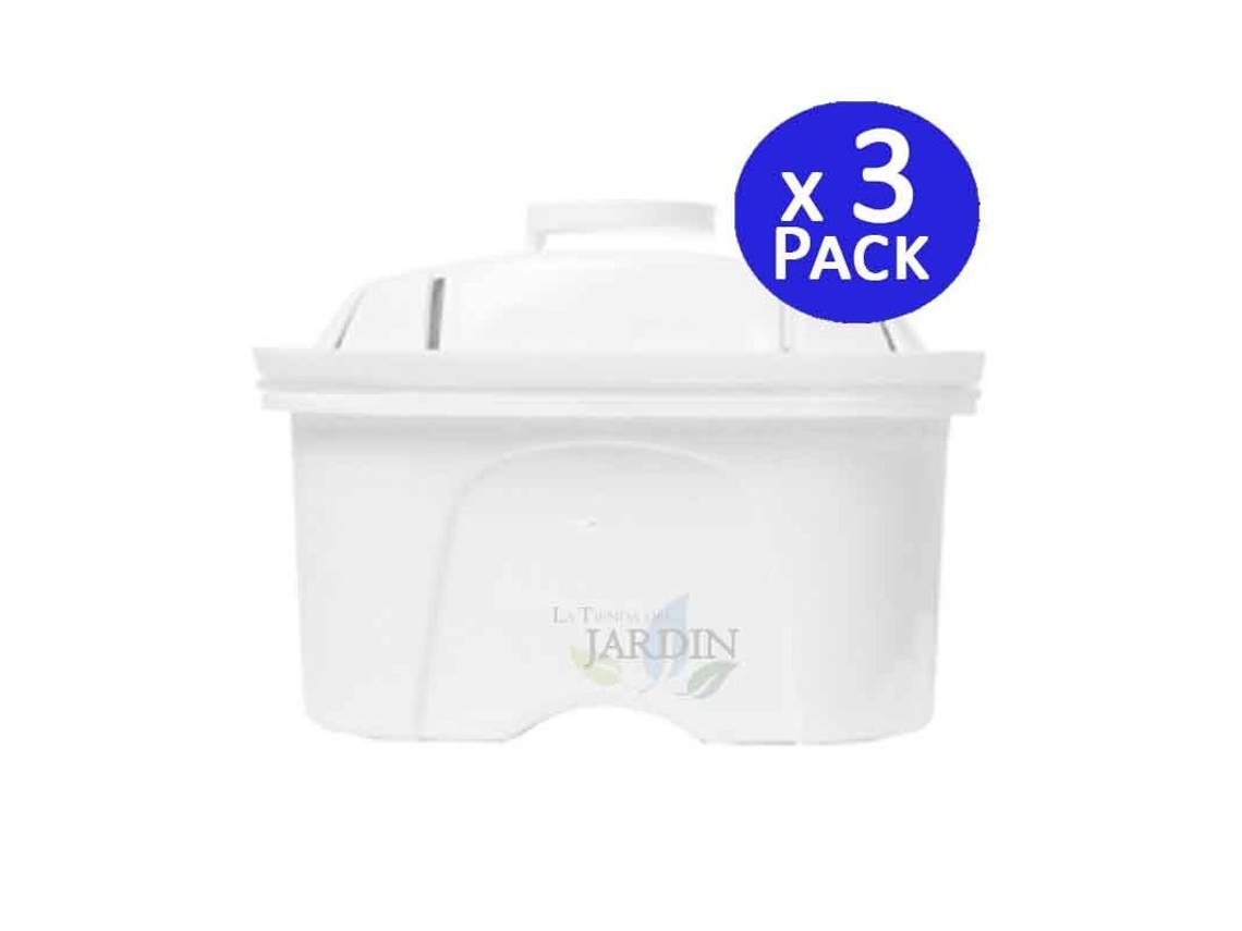 3 Filtros Recambios Jarra Brita SUINGA Y Bwt Purificadora De Agua