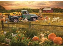 ¡Rompecabezas de 1000 piezas Cobble Hill Harvest Time para una diversión increíble!