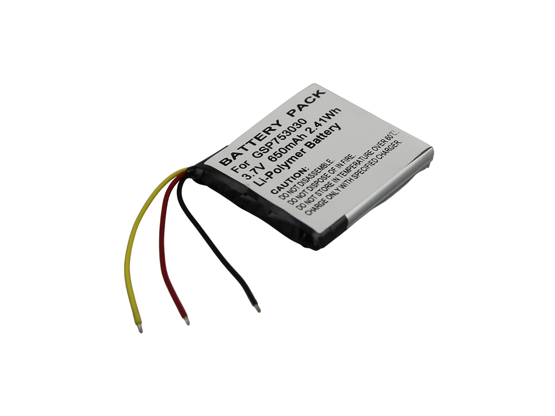 Batería de polímero de 3,7 V y 650 mAh para auriculares JBL Everest Elite 300 Preto / Preto Avizar