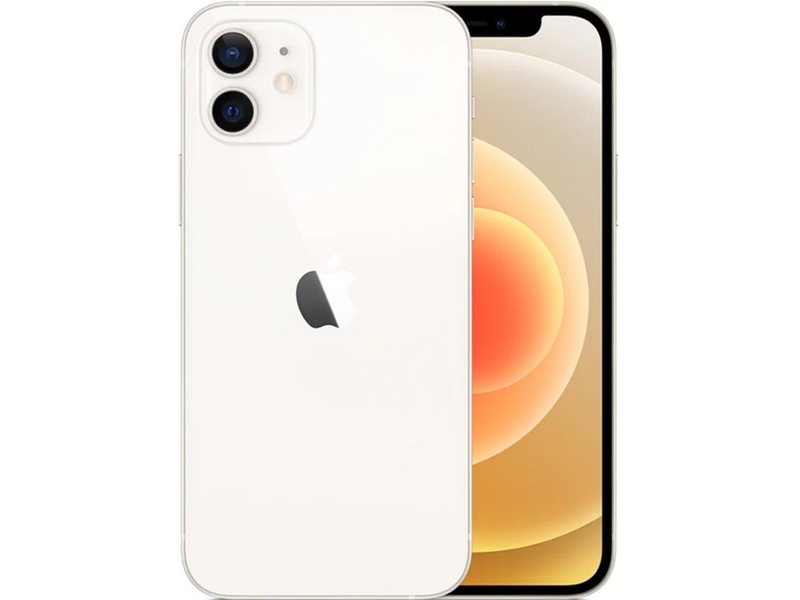 iPhone 12 APPLE (Reacondicionado Como Nuevo - 4 GB - 128 GB - Blanco)