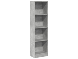 Maison Exclusive - Estantería De Madera De Ingeniería Gris Hormigón 40x24x143 Cm