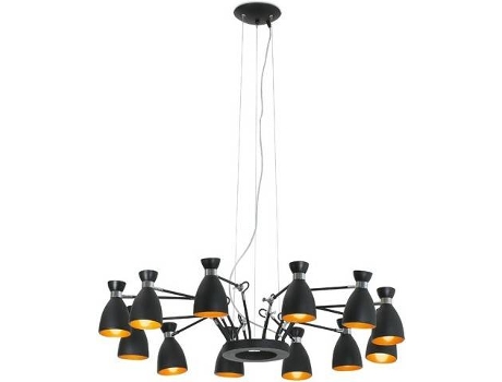 Plafón FARO BARCELONA Retro (Dorado - E14 - 20 W - Metal)