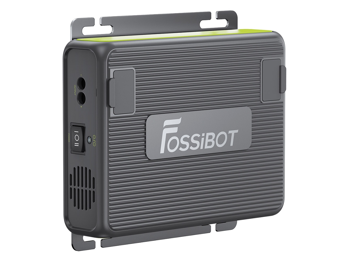 Cargador alternador Fossibot Fac580 de 580 W para estación de energía portátil Fossibot, carga rápida de CC a CC para caravanas de viaje, gris