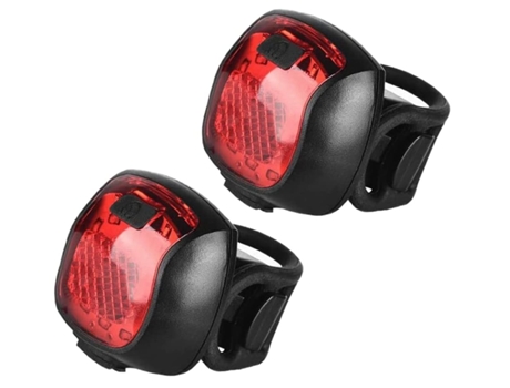 Luz trasera de bicicleta Luz trasera de bicicleta Luces traseras de bicicleta Led Luz de advertencia nocturna USB con diseño a prueba de agua-ENZON...