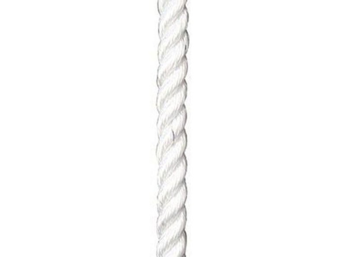Corda Superior de Poliéster 110 M Branco 14 Mmpoly Ropes