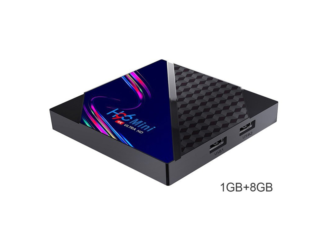 Box Smart Tv H96 Mini V8 Rk3228a 4k con control remoto Regulaciones de EE UU.