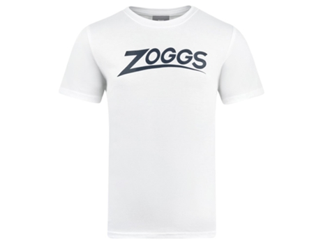 Camiseta de Hombre para Natación ZOGGS Mangas Curtas Ivan Blanco (S)