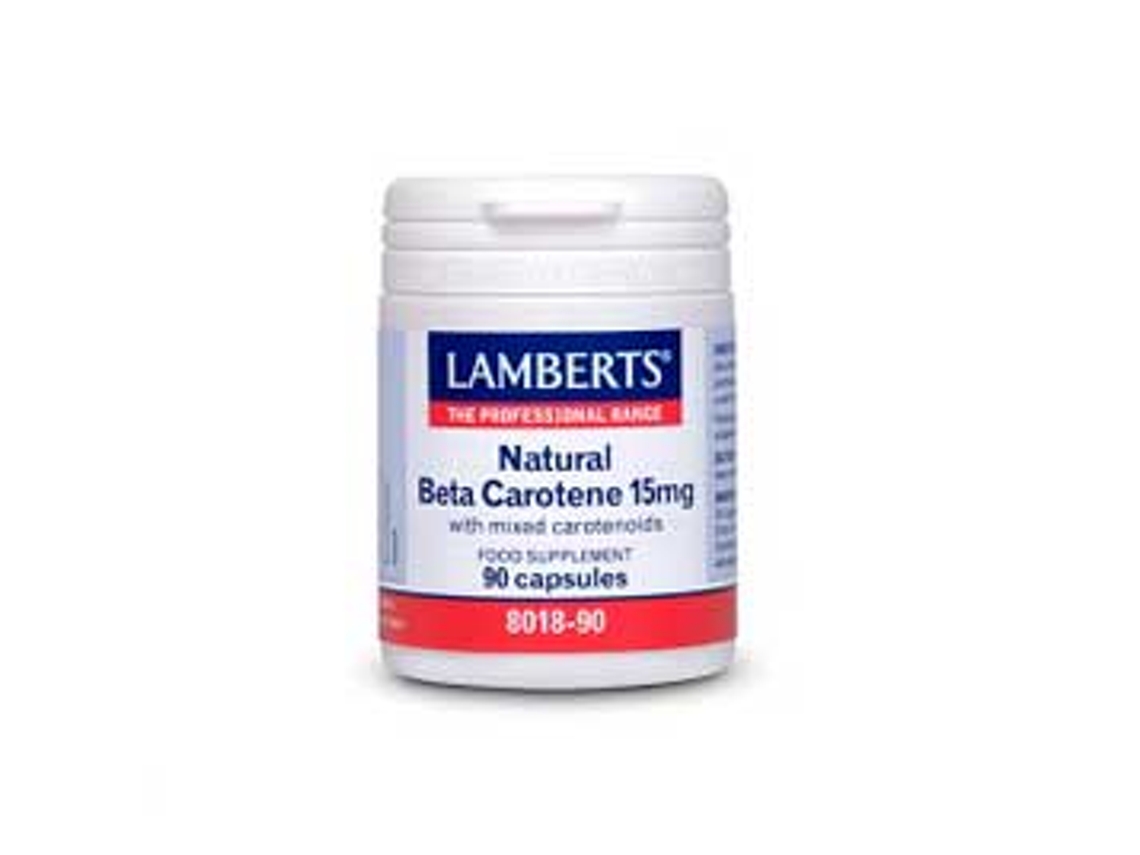 Complemento Alimentar LAMBERTS Beta Caroteno Natural (Uva - 60l)