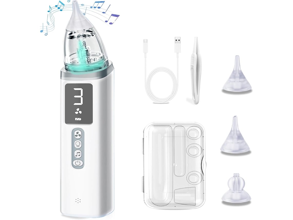Aspirador Nasal Elétrico Para Bebês, Remoção Eficaz De Muco Nasal - Nasa008