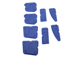 Juego de herramientas de sellado de silicona para vidrio (tratamiento sellador)