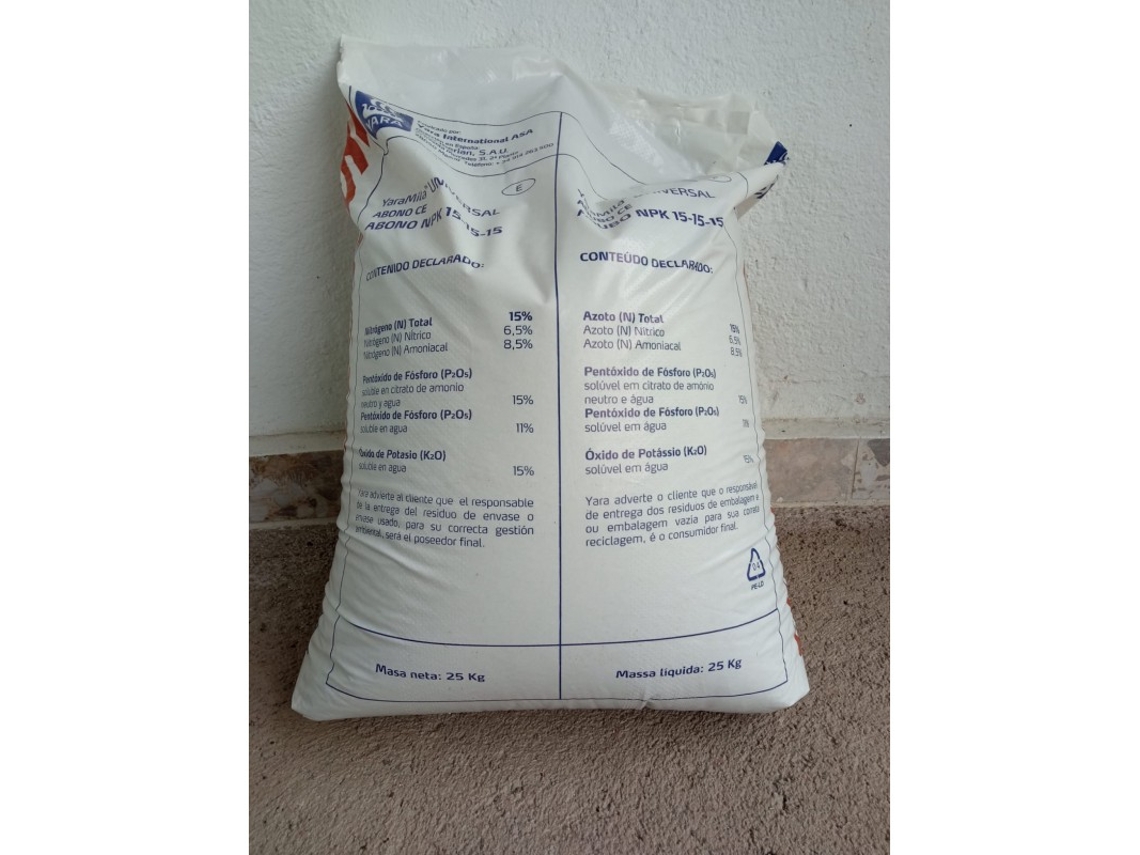Abonos para SUINGA (Multicolor - 25Kg)