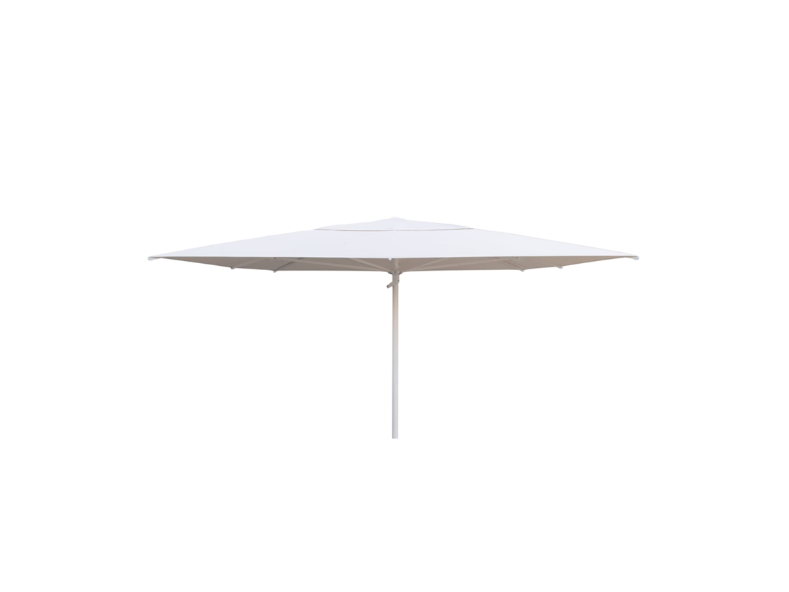 Sombrilla de exterior 400x400 Blanco Marfil Sicilia GARBAR