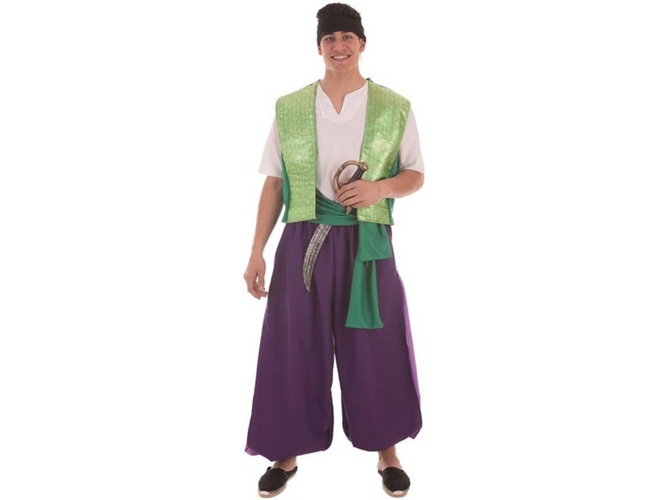 Disfraz de Hombre TOPDISFARCES Moro Aladuin (Tam: XL)