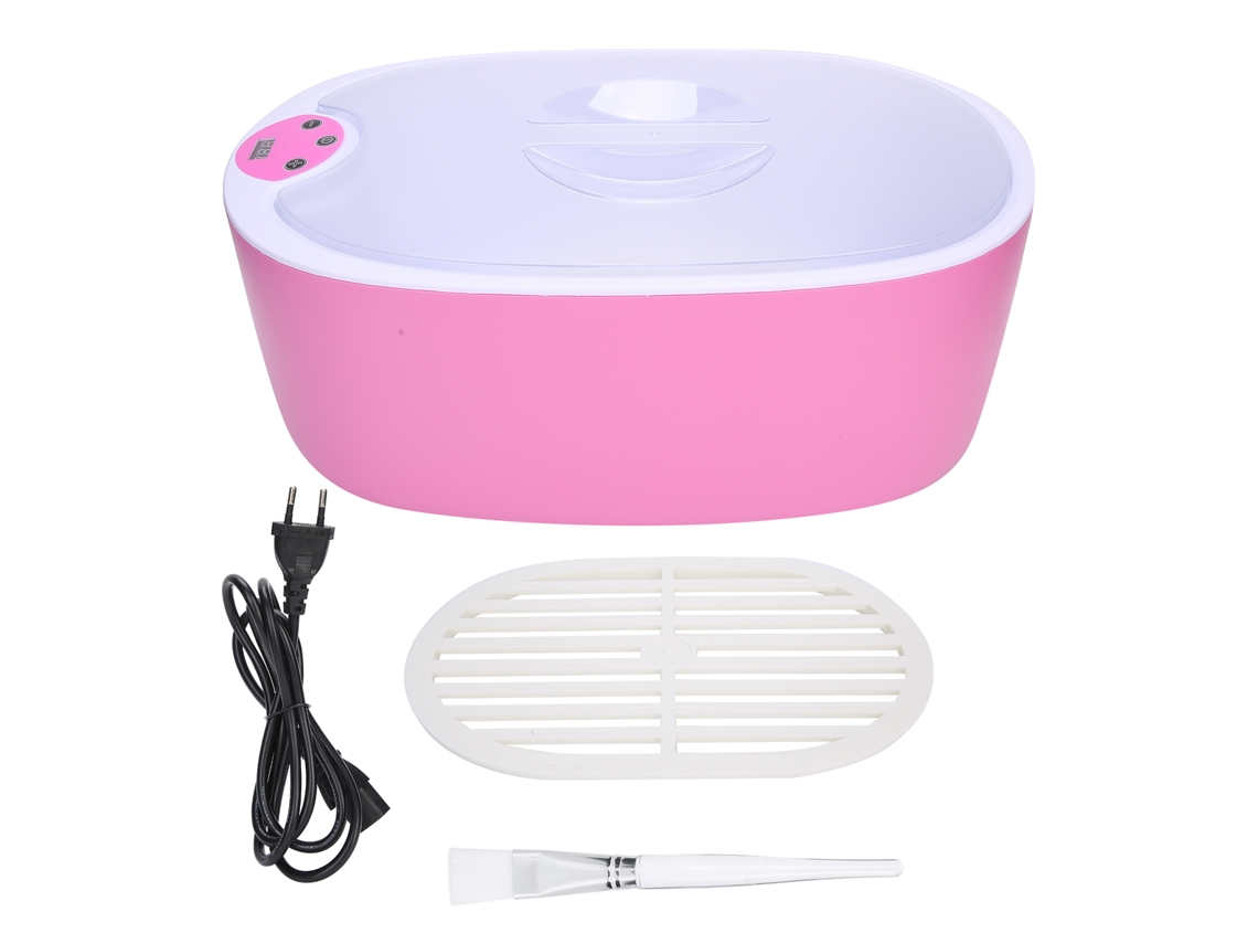 Máquina De Cera 230w Para Mãos E Pés Reparação De Pele Seca Anti-rugas Cera Quente Vermelho Roxo