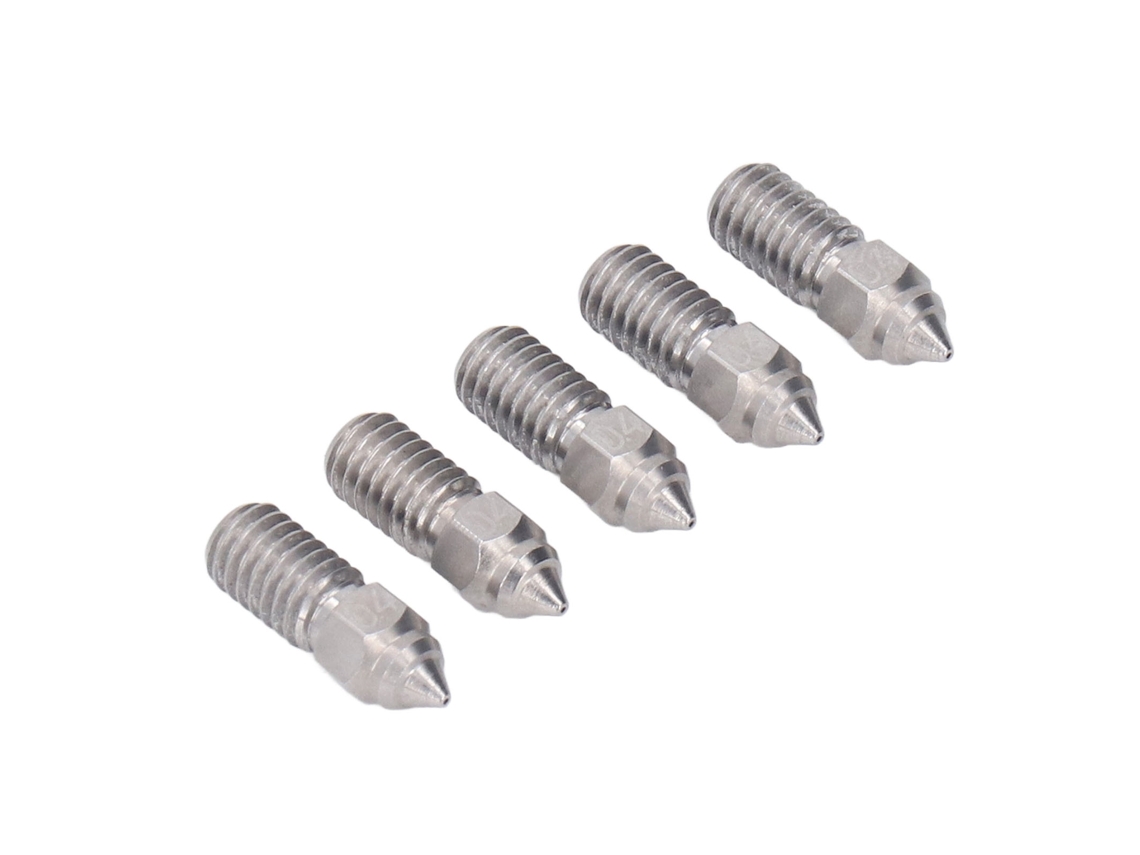 Kit De Boquillas 0.4mm De Acero Inoxidable Para Impresora 3d Elegoo Neptune 4/4 Pro, 10 Piezas