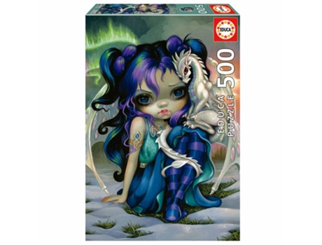 Puzzle EDUCA de 500 Piezas Hada del Dragón 19906