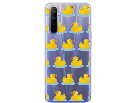 Carcasa Realme 6 TUMUNDOSMARTPHONE Dibujos Transparente Multicolor
