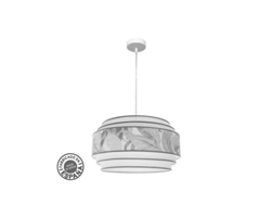 Colgante 5p Camerun 3xe27 Blanco/gris Regx50x50cm