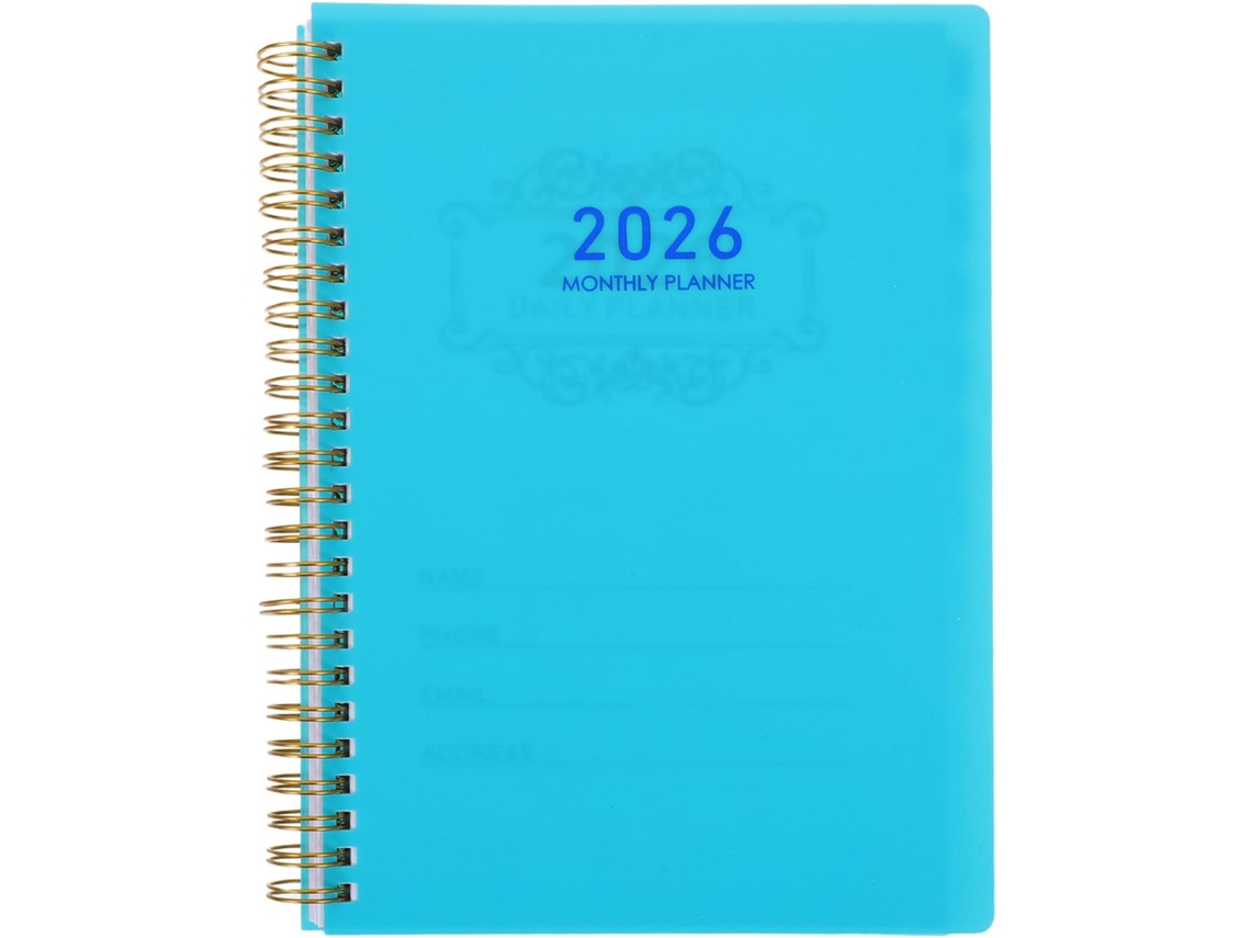 Agenda Diaria 2026 A5 Calendario Diario Horario