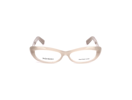 Montura de Gafas Mujer Yves Saint Laurent YSL6342-IWN Gris Beige