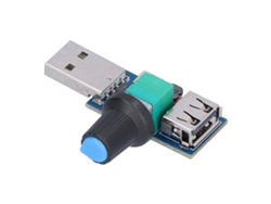 Controlador De Velocidad Para Ventilador Usb Módulo Ajustable De Baja Ruido Placa De Regulación