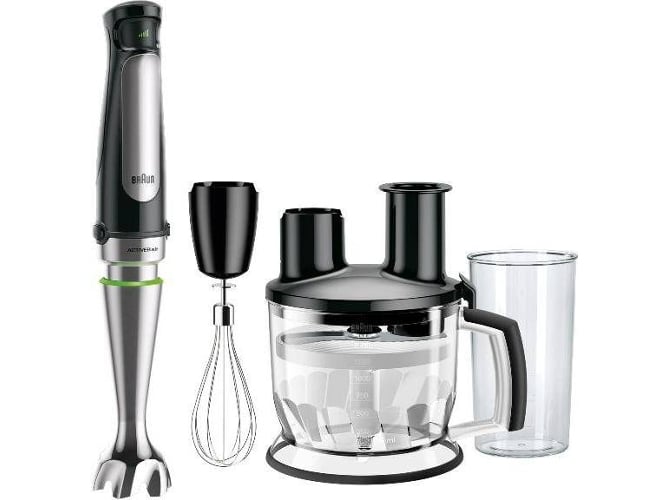 Batidora de Mano + Accesorios BRAUN MQ7075X (1000 W - Negro)