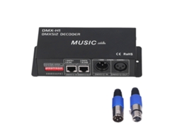 Controlador De Atenuación Rgb De 4 Canales Dmx 512 Para Bares Y Hoteles, 12-24 V, 12 A