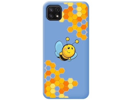 Carcasa Samsung Galaxy A22 5G TUMUNDOSMARTPHONE Abeja Azul
