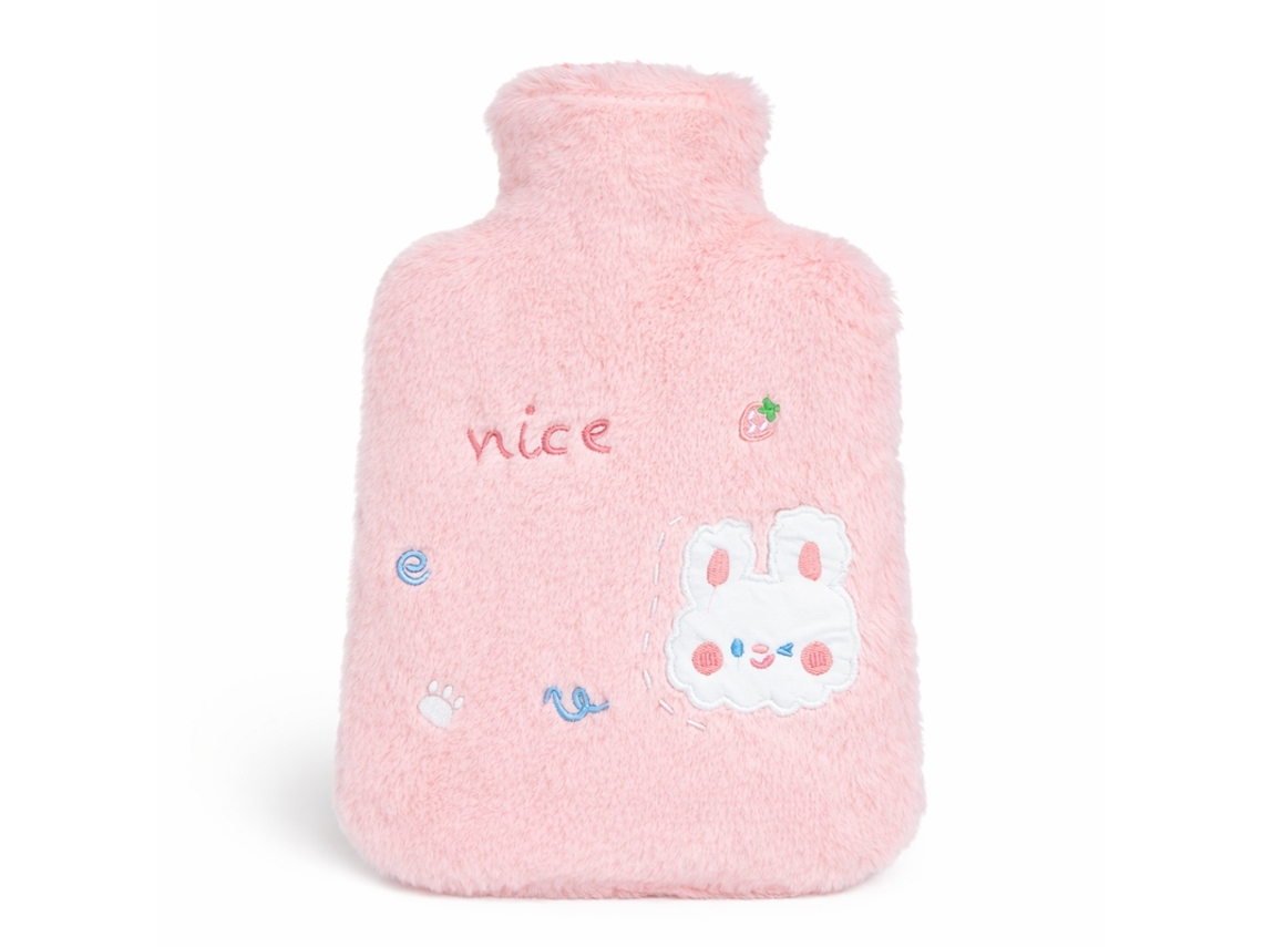 Bolsa De Água Quente Com Forro - Nice Bk Rsd-07 Rosa