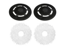 Paño de limpieza y soporte para mopa. Compatible con Ecovacs Deebot X1 Omni/Turbo.