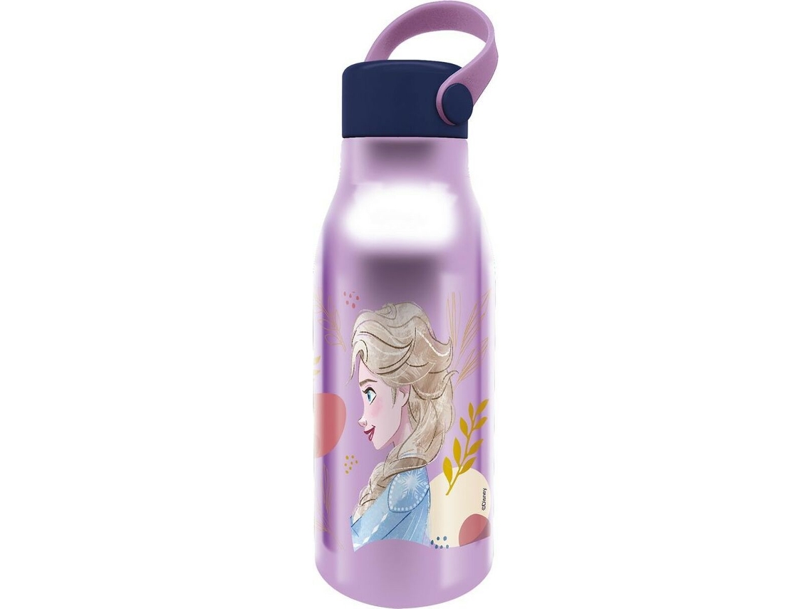 Botella de agua congelada de silicona azul Cz11257 de 760 ml