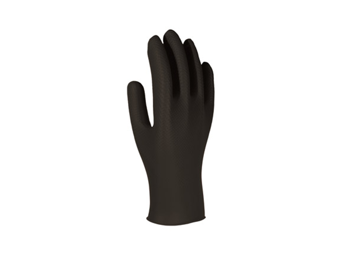 Guante Desechable 3L Nitrilo Negro Unigrip (50 Un)