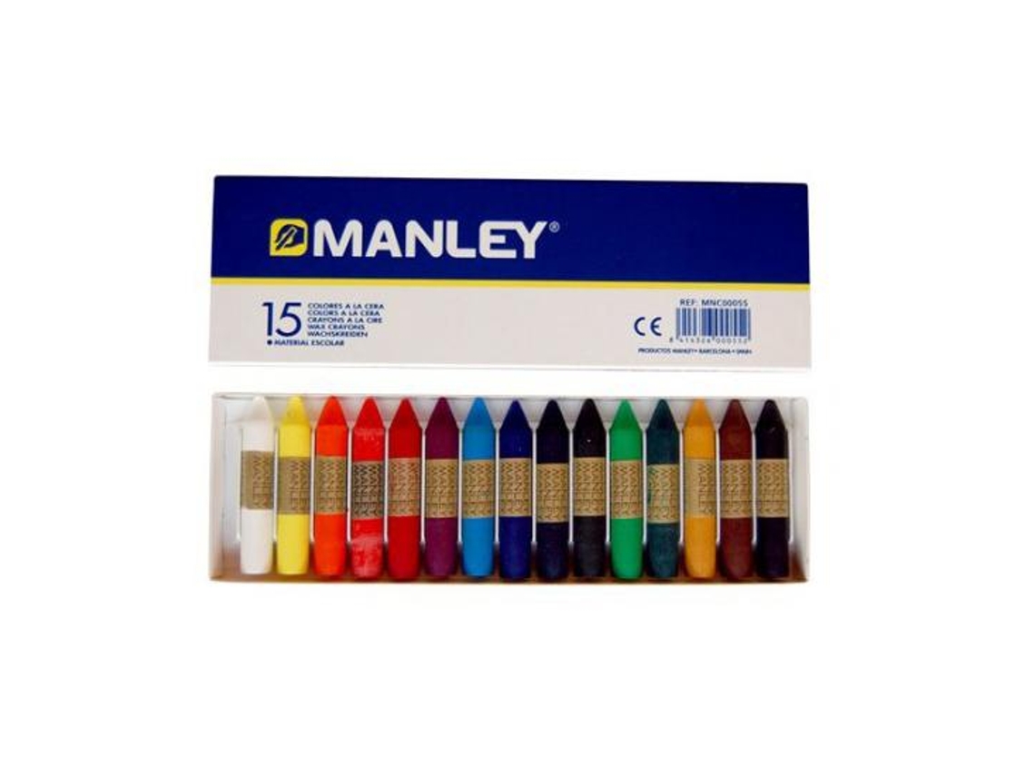 Crayones MANLEY 15 Colores