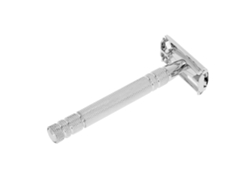 Navaja De Afeitar Vintage De Acero Inoxidable Ajustable Manual De Doble Filo Para Hombres Barba