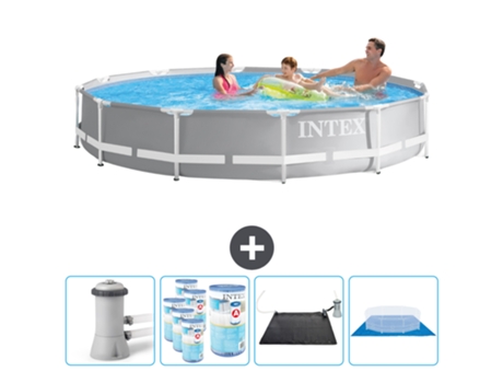 Piscina Tubular INTEX 26712GN-CB91 (6503 L - 366x76cm)