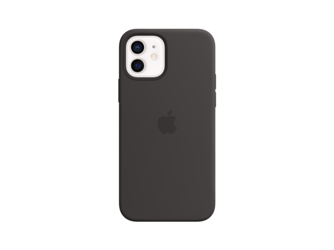 Funda MagSafe iPhone 12/ 12 Pro APPLE Silicona Negro