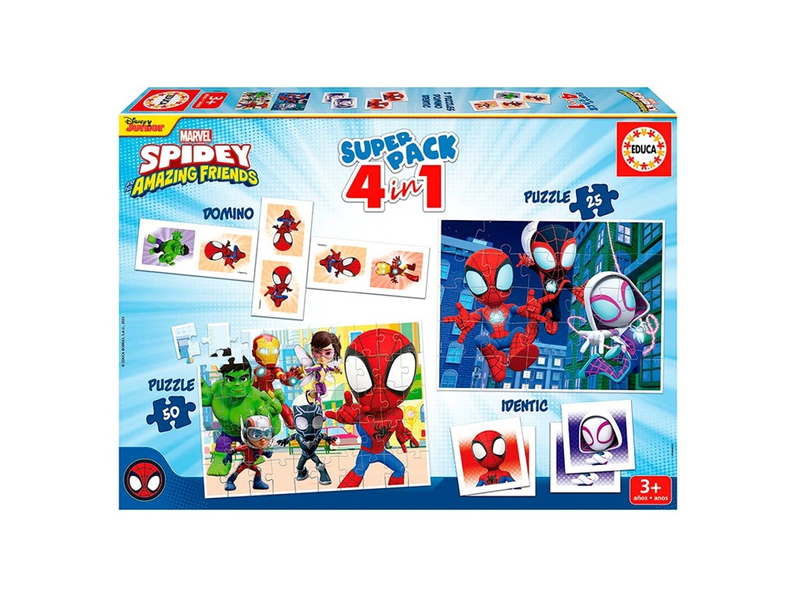 Educa Superpack Spidey & His Amazing Friends