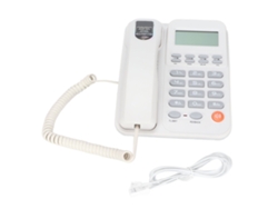 Teléfono Fijo Con Cable Kxt2026cid Para Oficina/escritorio Con Identificador De Llamadas, Pantalla Blanca, Fsk Dtmf