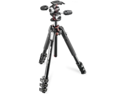 Trípode MANFROTTO MK190XPRO4-3W rótula 4 secciones y columna horizontal