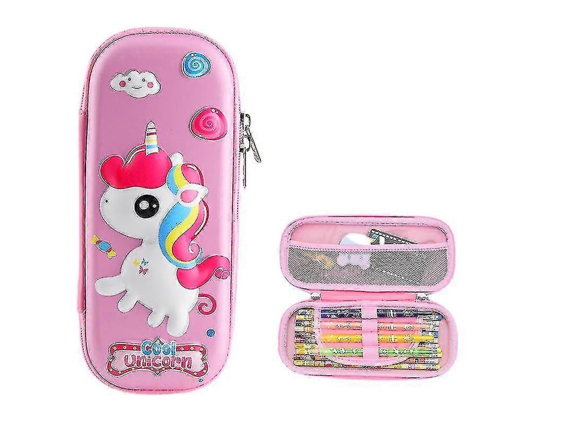 Estuche Para Lápices Multifuncional Portátil, Estuche Bonito Con Compartimentos Para Niñas Y Niños SIURN
