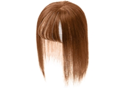 20du26 Peluca de cabello humano con base de seda y clip para mujeres con cabello fino