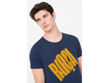 Camiseta de Hombre para Fútbol BARCA Barça Azul (M)