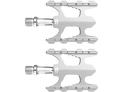 Pedales plegables para bicicleta fabricados en aleación de aluminio.